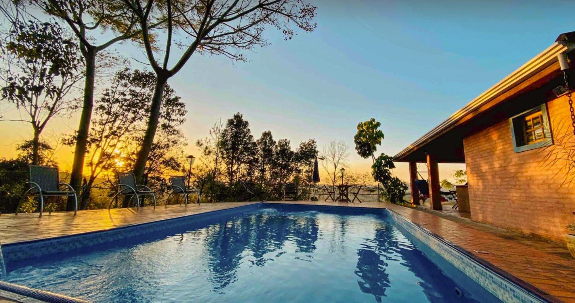 Casa De Campo Araxa Na Montanha Com Piscina Piracaia Exteriér fotografie